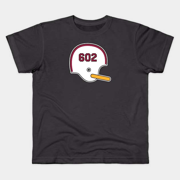 Arizona Cardinals 602 Helmet Kids T-Shirt by Rad Love